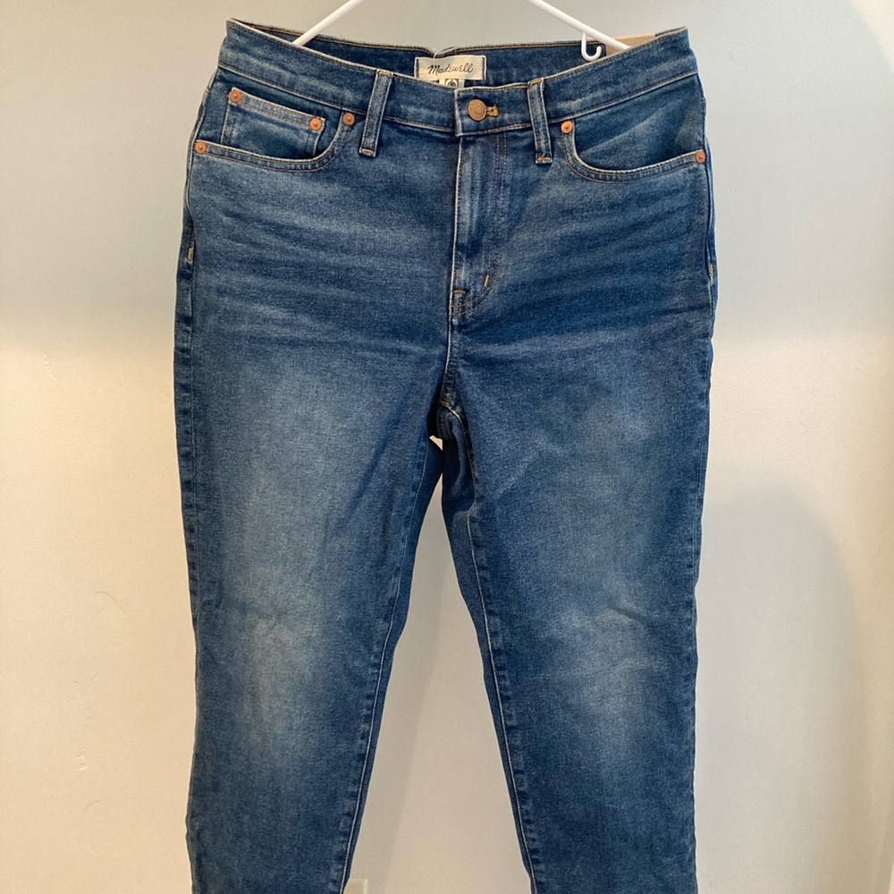 Madewell High Rise Slim Boy Jeans
